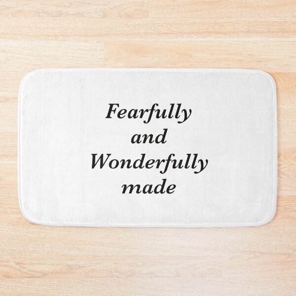 Item preview, Fearfully and Wonderfully Made | Faith | Jesus designed and sold by LoveAlwaysLexy.