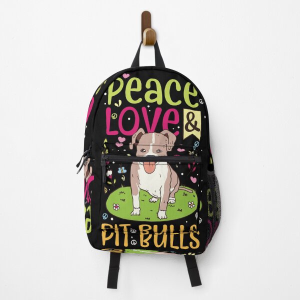 Item preview, Peace Love & Pit Bulls Doggie Lover  Gift designed and sold by Sandra78.