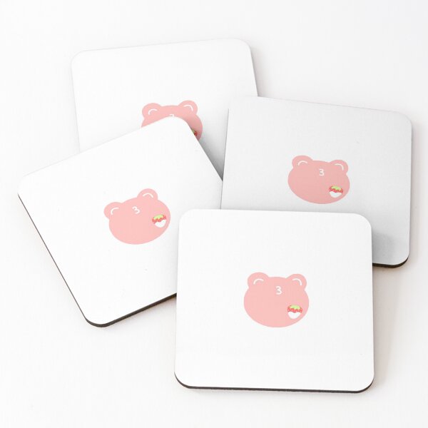 Item preview, kawaii white chocolate strawberry frog designed and sold by simptrash.