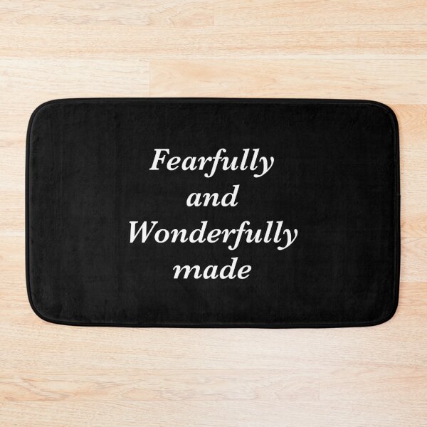 Item preview, Fearfully and Wonderfully Made | Faith | Jesus designed and sold by LoveAlwaysLexy.