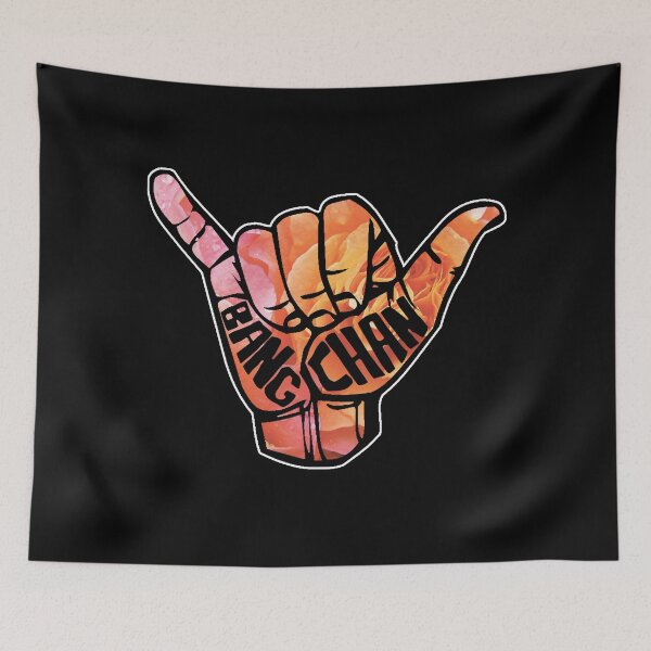 Item preview, STRAY KIDS Bang Chan SHAKA Surfer Aussie Hand Gesture Rose Flower designed and sold by SugarSaint.