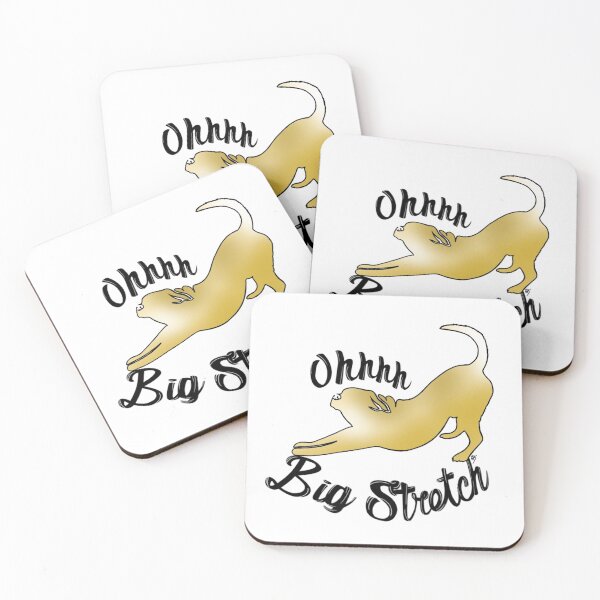 Item preview, Ohhh Big Stretch (yellow dog) designed and sold by KayyArkham.