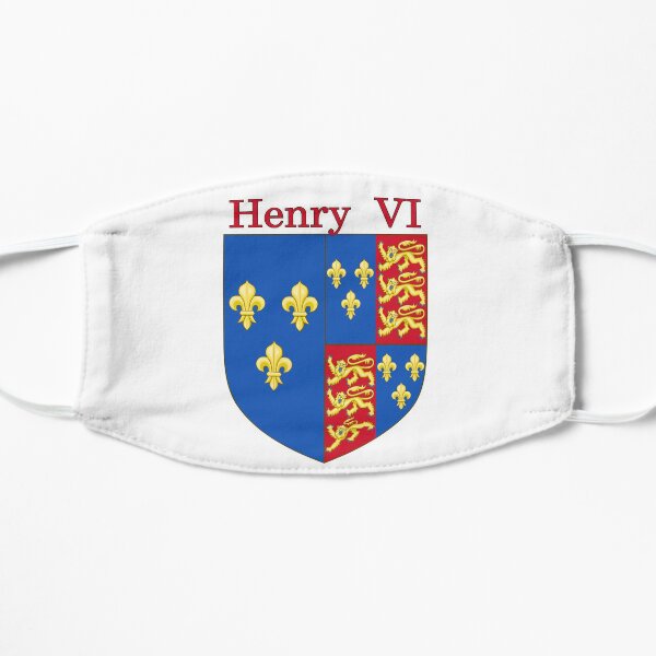 Roi Henri VI Armoiries Royales | Deuxième règne | Version I Masque sans plis