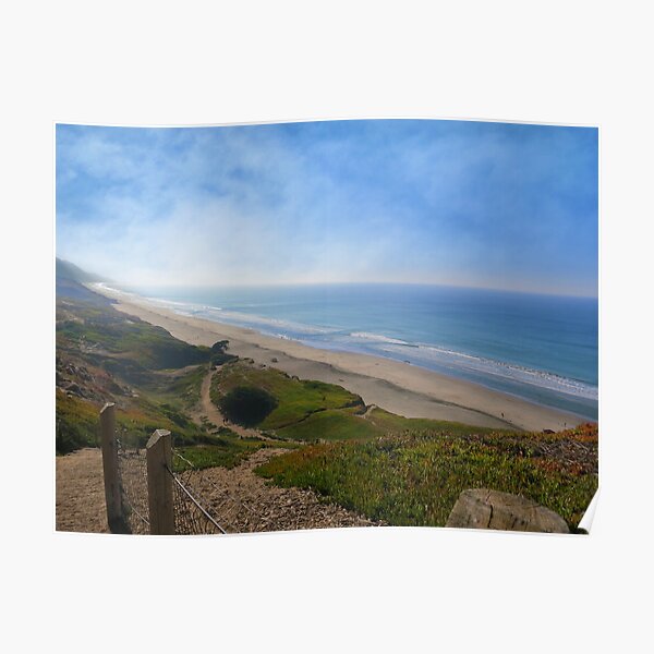 Fort Funston on the Pacific Poster