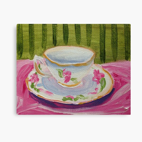 Afternoon Tea Time Canvas Print