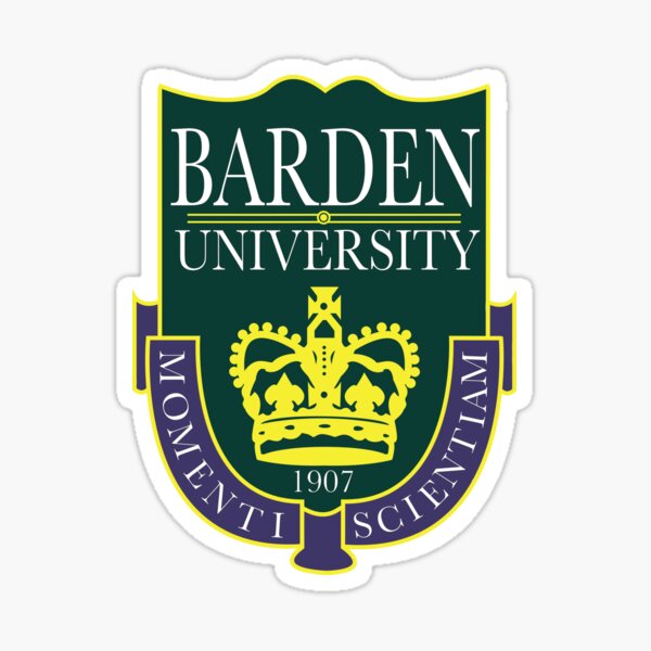 Barden University Sticker