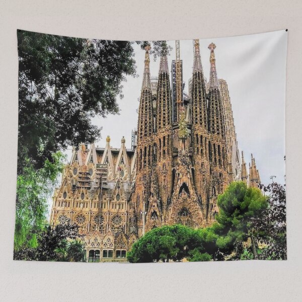 Item preview, Barcelona's Sagrada Familia Basilica designed and sold by Debbie-D-Pics.