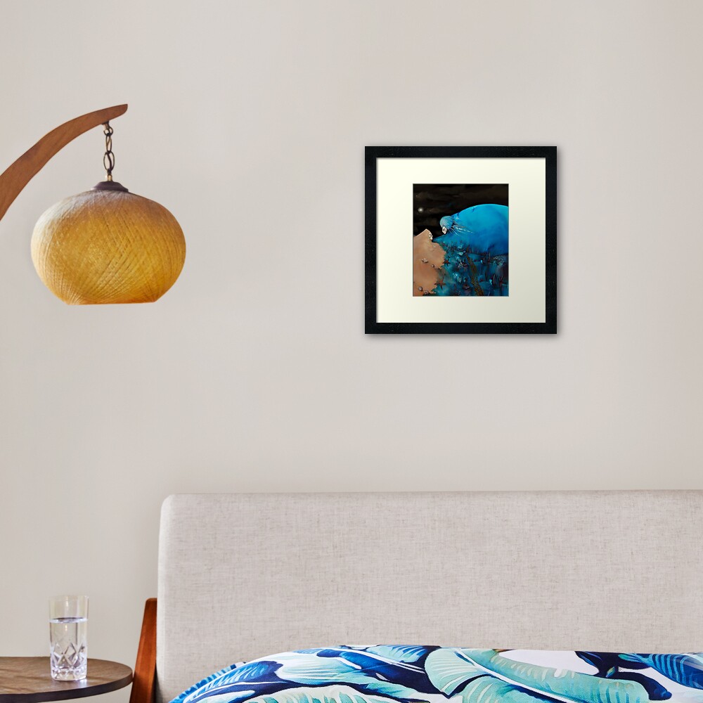 Item preview, Framed Art Print designed and sold by anguanatatu.