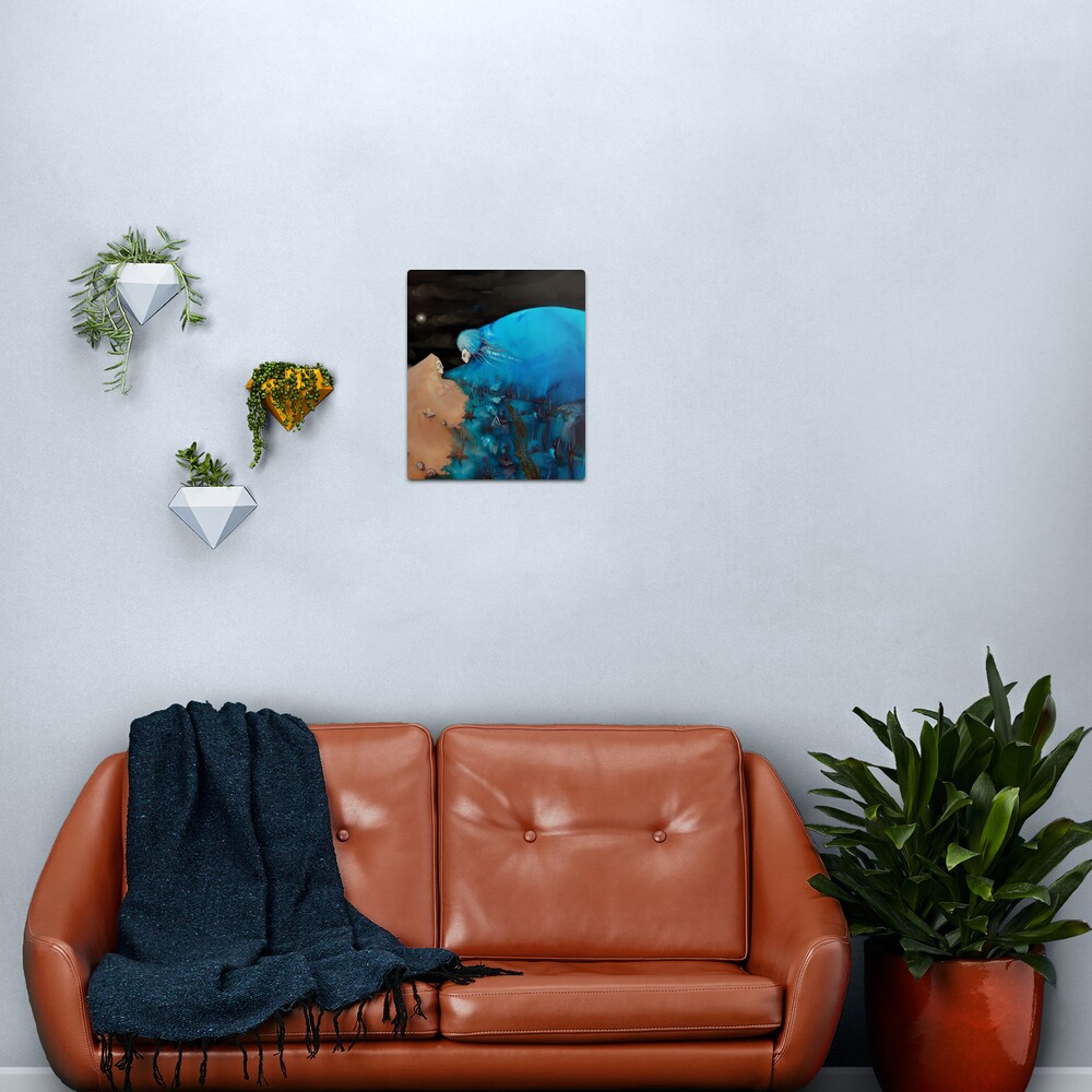 The Hug Metal Print