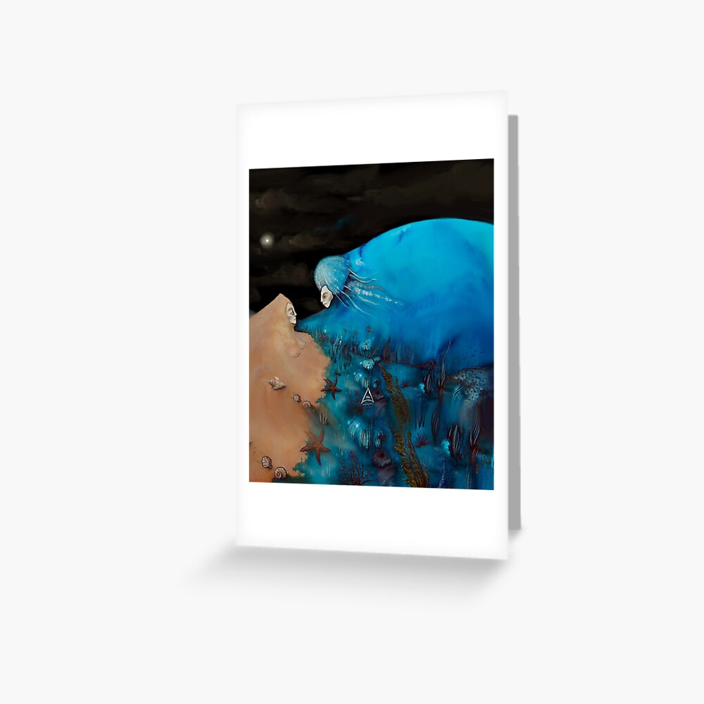 Item preview, Greeting Card designed and sold by anguanatatu.
