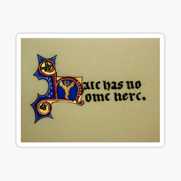 Item preview, Hate has no home here designed and sold by erika-m.