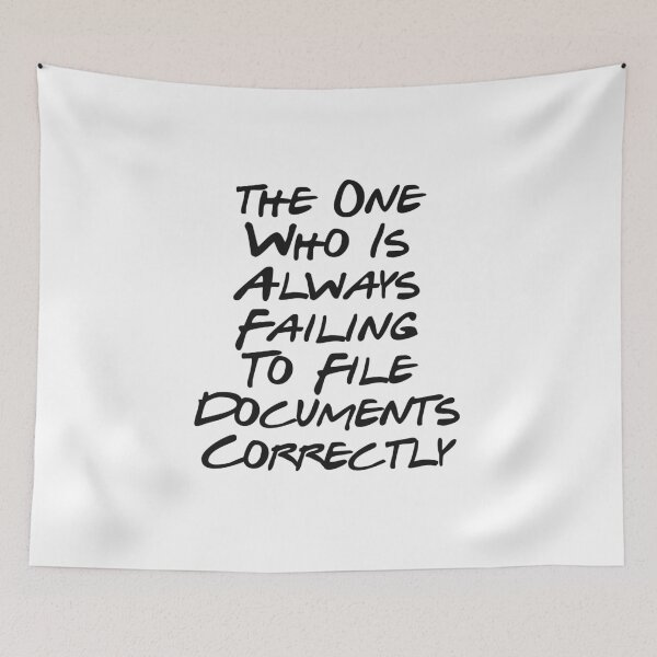 Item preview, Annoying behavior - Failing to file documents correctly designed and sold by sam1special.