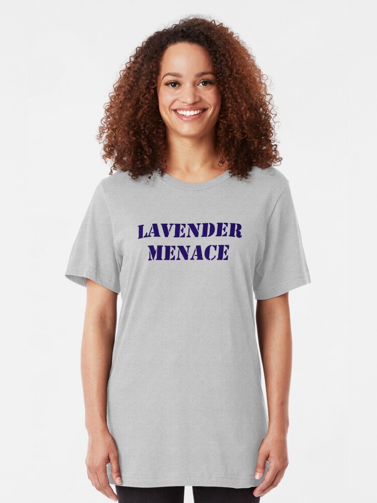 lavender menace tshirt