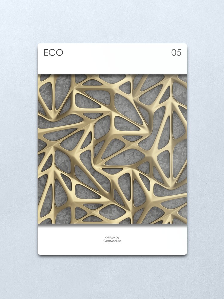 Alternate view of Eco 05 Metal Print