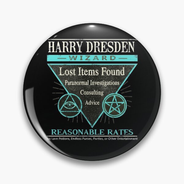 Item preview, Harry Dresden - Wizard - Reasonable Rates designed and sold by writtenwordnerd.