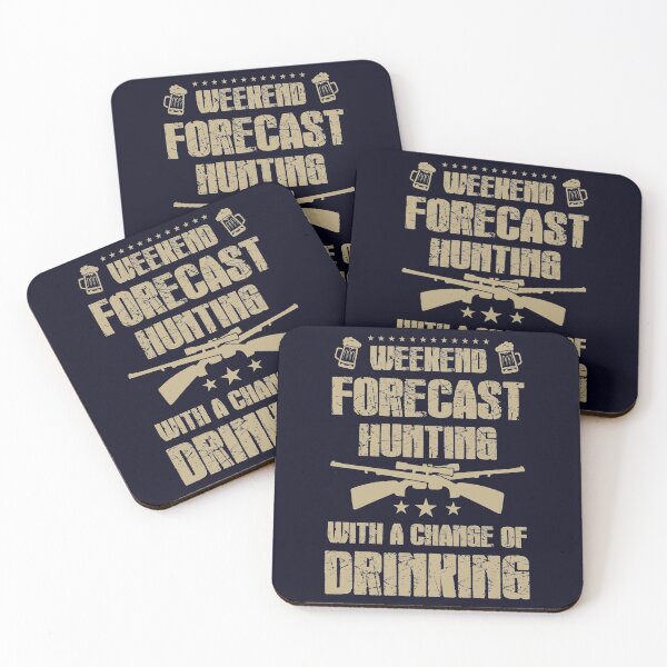 Item preview, Weekend Forecast hunting with a chance of drinking designed and sold by mmos.