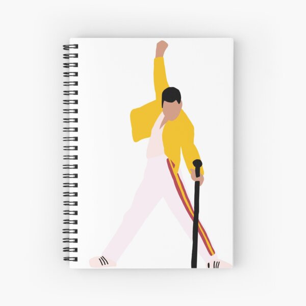 Freddie Mercury  Spiral Notebook