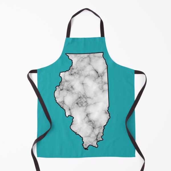 Item preview, White Marble Illinois designed and sold by MaryaMeerkat.