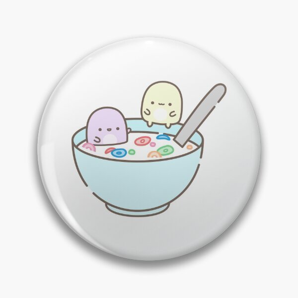 Item preview, Little Blobs: Swimming in Cereal designed and sold by SnickerDoodleUS.