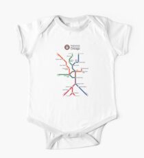 Chicago Short Sleeve Baby One-Piece