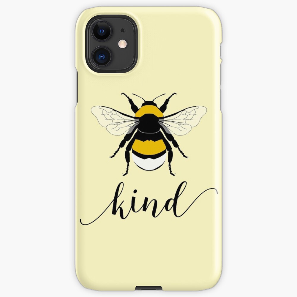 "Bumblebee BEE Kind" iPhone Case & Cover by maddzla Redbubble