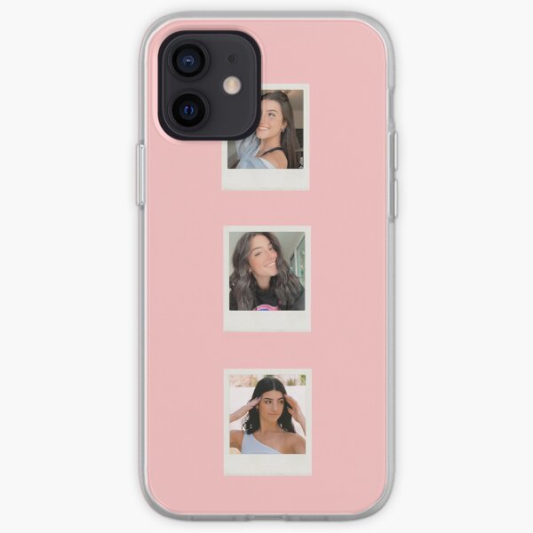 Charli D'Amelio Polaroid Funda blanda para iPhone
