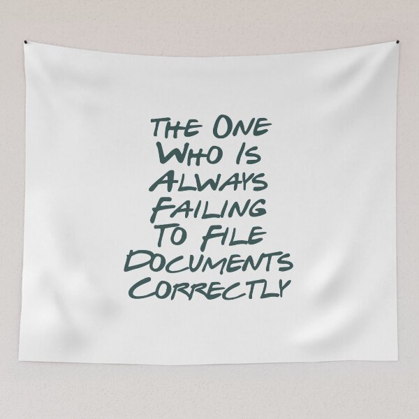 Item preview, Annoying behavior - Failing to file documents correctly designed and sold by sam1special.