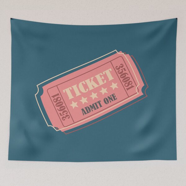 Item preview, Admit One Ticket designed and sold by CocoandDaisy.