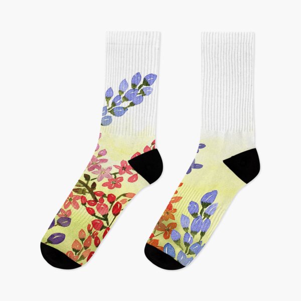 Item preview, Campo de flores en acuarela designed and sold by smnessen.