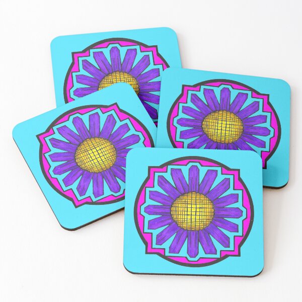 Item preview, Graphic DAISY Doodle (purple) designed and sold by ALB101-Designs.
