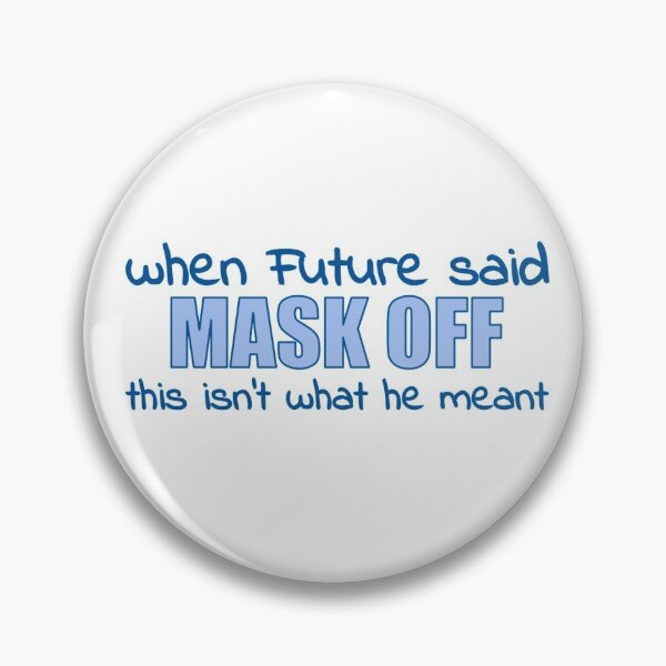 Item preview, mask off designed and sold by sockgirl17.