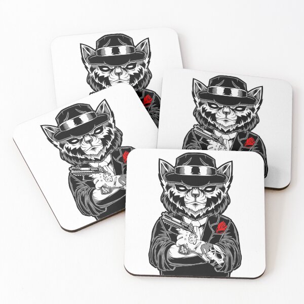 Item preview, Gangster Cat designed and sold by Sasha-Arts.