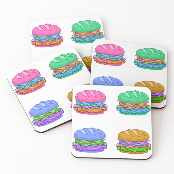 Artikelvorschau, Pastell Burger entworfen und verkauft von Minaficent.