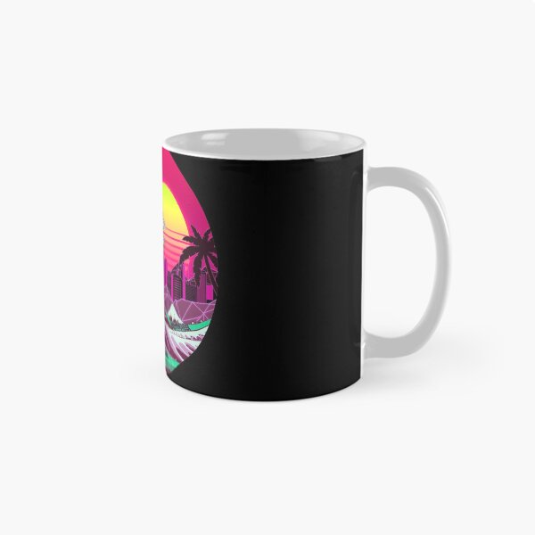 Item preview, The Great RetroWave off Kanagawa designed and sold by Kiboune.