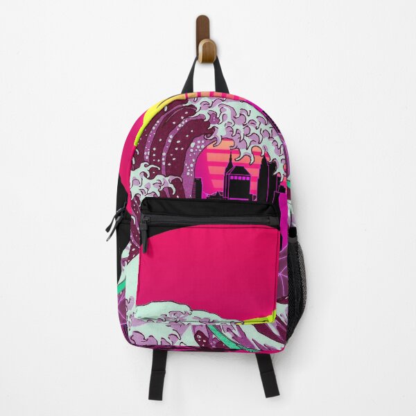 Item preview, The Great RetroWave off Kanagawa designed and sold by Kiboune.