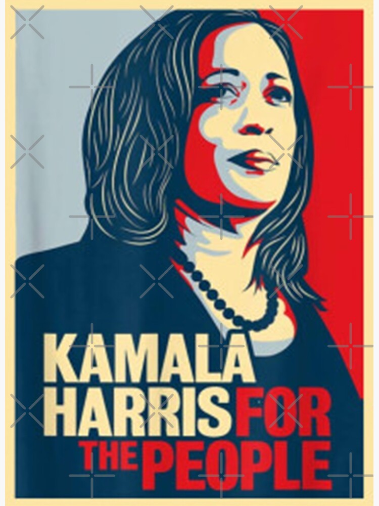Disover Kamala Harris For the People Premium Matte Vertical Poster