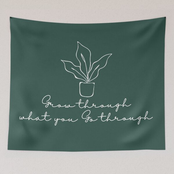 Item preview, Grow Through It designed and sold by builtbyher.
