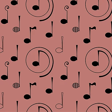 Artwork thumbnail, Music note pattern by EngineerGoC