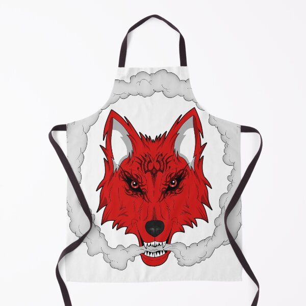 Item preview, red wolf designed and sold by Patrick Olsen.