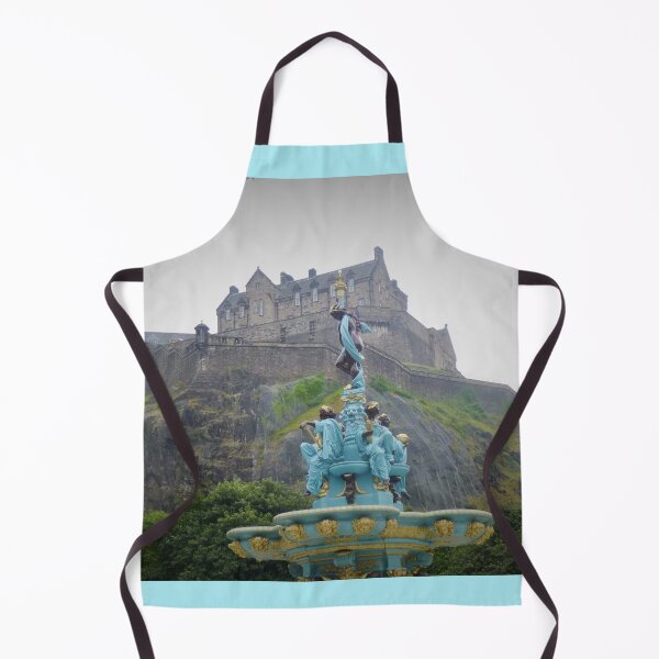 Item preview, Edinburgh Castle and Ross Fountain designed and sold by WanderingBark.