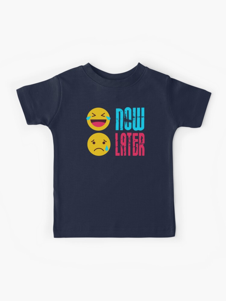 Laugh Now Cry Later Tee (blue art)