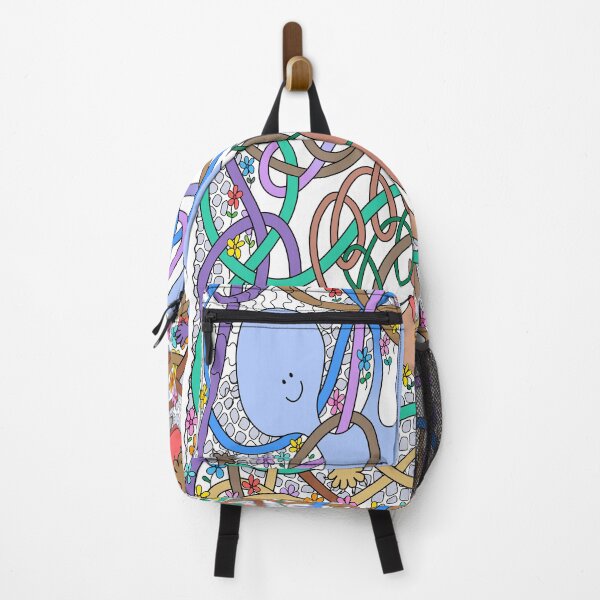 Item preview, Mr Squiggly Out For A Stroll designed and sold by Becky Titus.