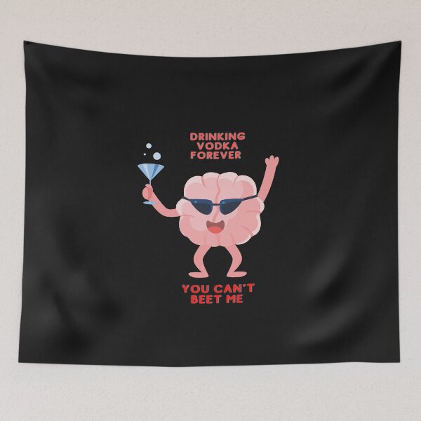 Item preview, Awesome & Funny " BRINE DRINKING VODKA FOREVER" Designe designed and sold by Best-art.