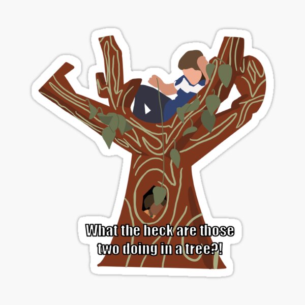 Detention Tree (High School Musical)  Sticker
