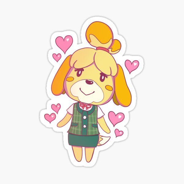 Animal Crossing Isabelle Sticker