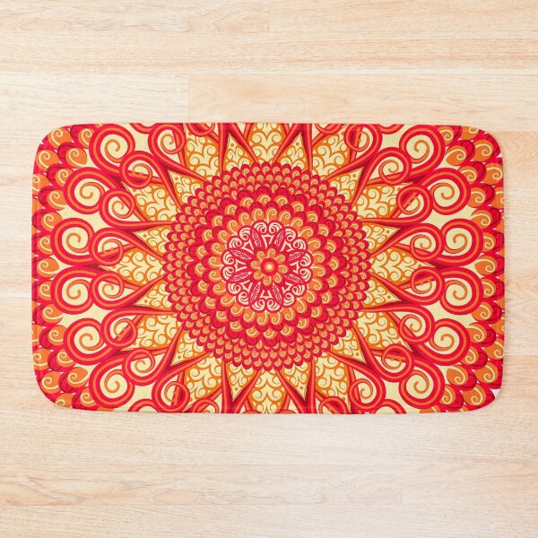 Item preview, Indian style flower pattern designed and sold by Omtatsat.