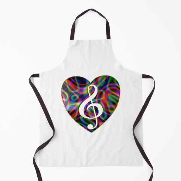 Item preview, Treble Clef Inside Heart designed and sold by CoolDoodles.
