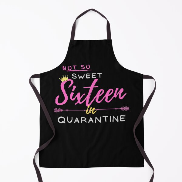 Aperçu de l'œuvre Not So Sweet Sixteen en quarantaine - Anniversaire de filles créée et vendue par WriteThatDown.