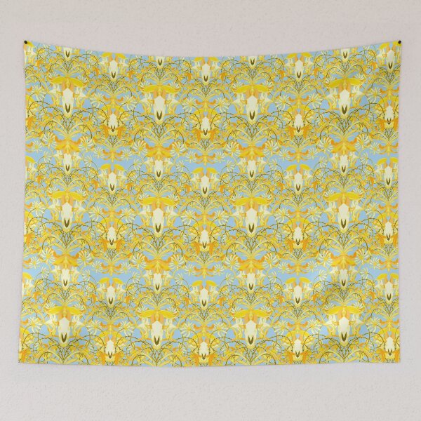 Item preview, William Morris Inspired Design designed and sold by skullsandsheets.
