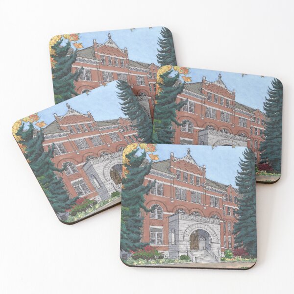Item preview, College Hall - Gonzaga University designed and sold by PonderosaPrints.